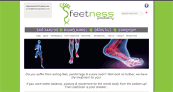 Desktop Screenshot of feetnesspodiatry.com